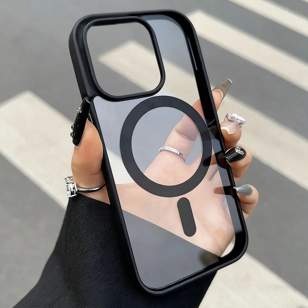 MagSafe Clear Shockproof iPhone Case