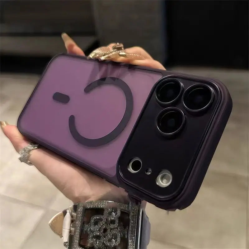 Luxury Matte MagSafe iPhone Case