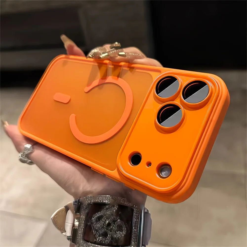 Luxury Matte MagSafe iPhone Case