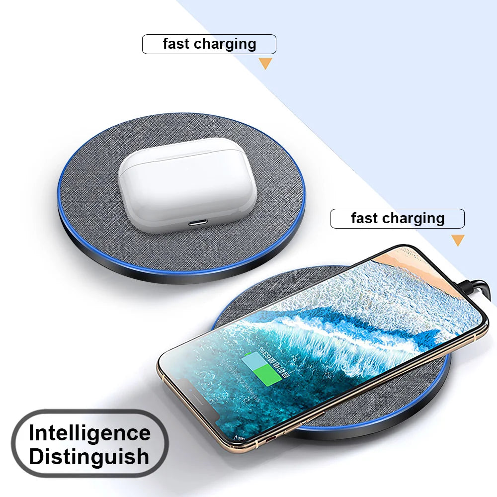 LuxCharge 15W Fast Wireless Charger