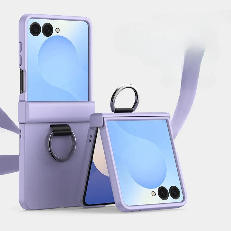 Luxury Ring Case for Samsung Z Flip