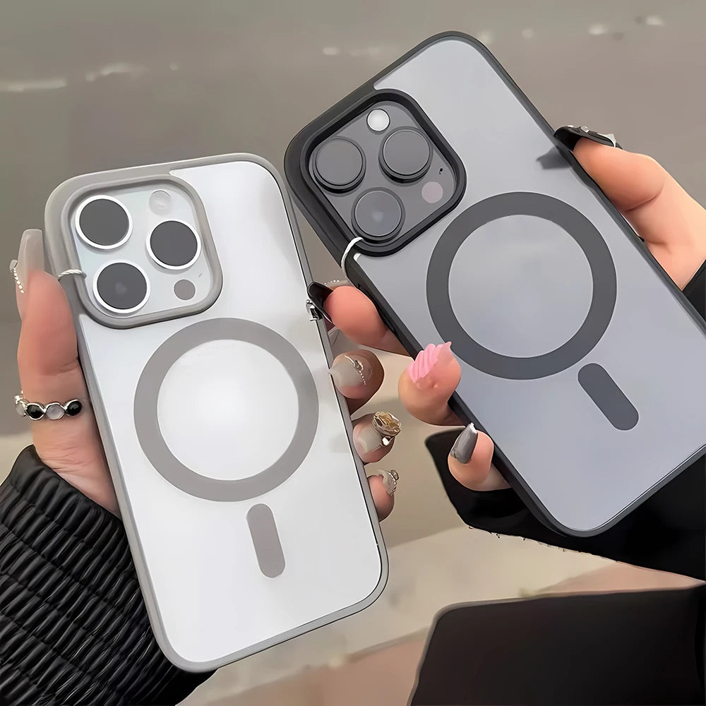 MagSafe Clear Shockproof iPhone Case