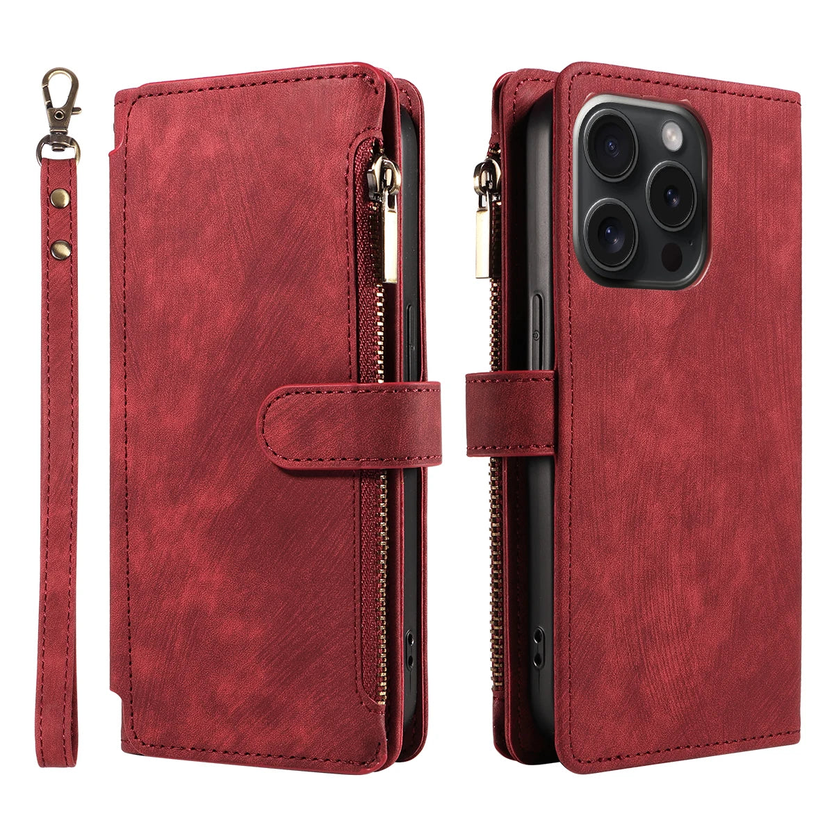 Premium Leather Samsung Wallet Case