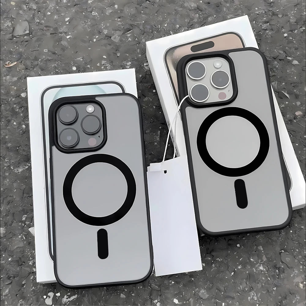 MagSafe Clear Shockproof iPhone Case