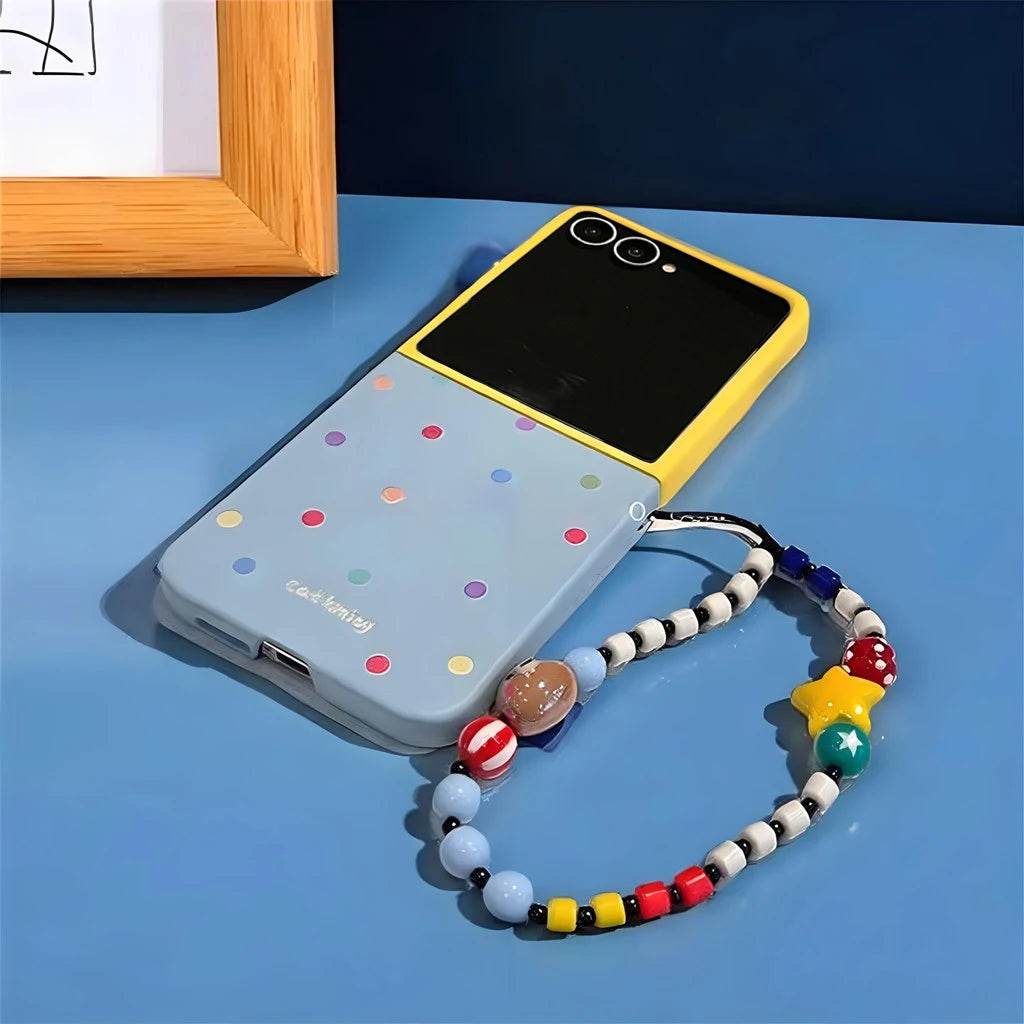 Luxury Cute Z Flip Case with Ring Holder