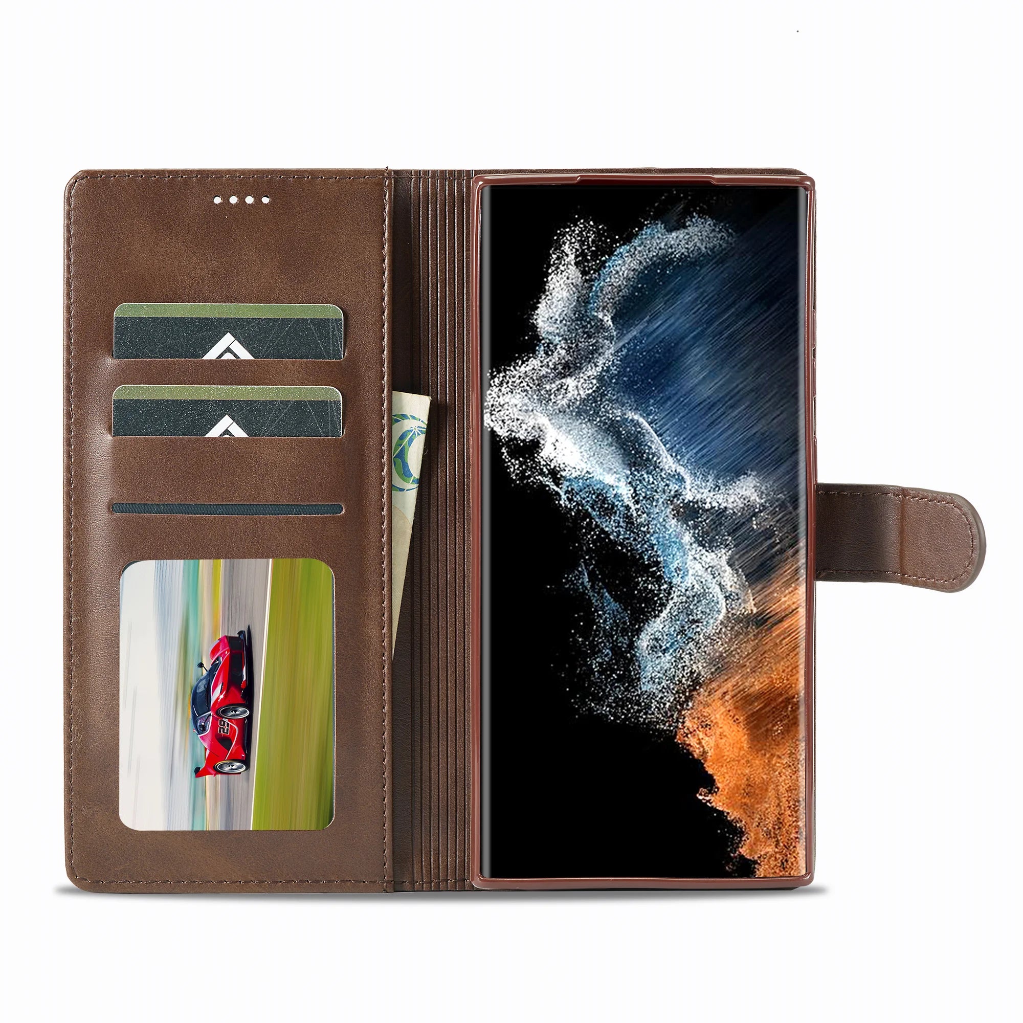 Leather  Wallet Case for Samsung Galaxy