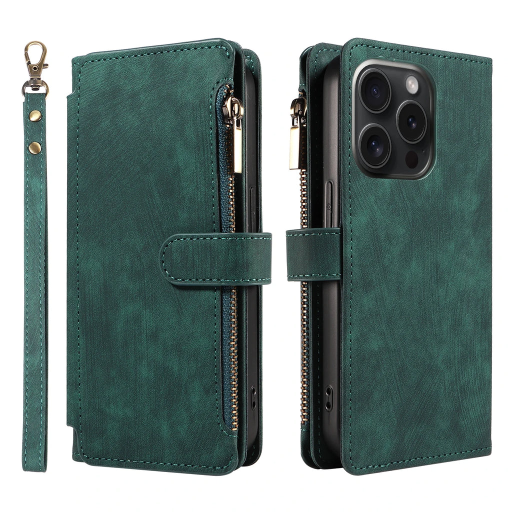 Premium Leather Samsung Wallet Case