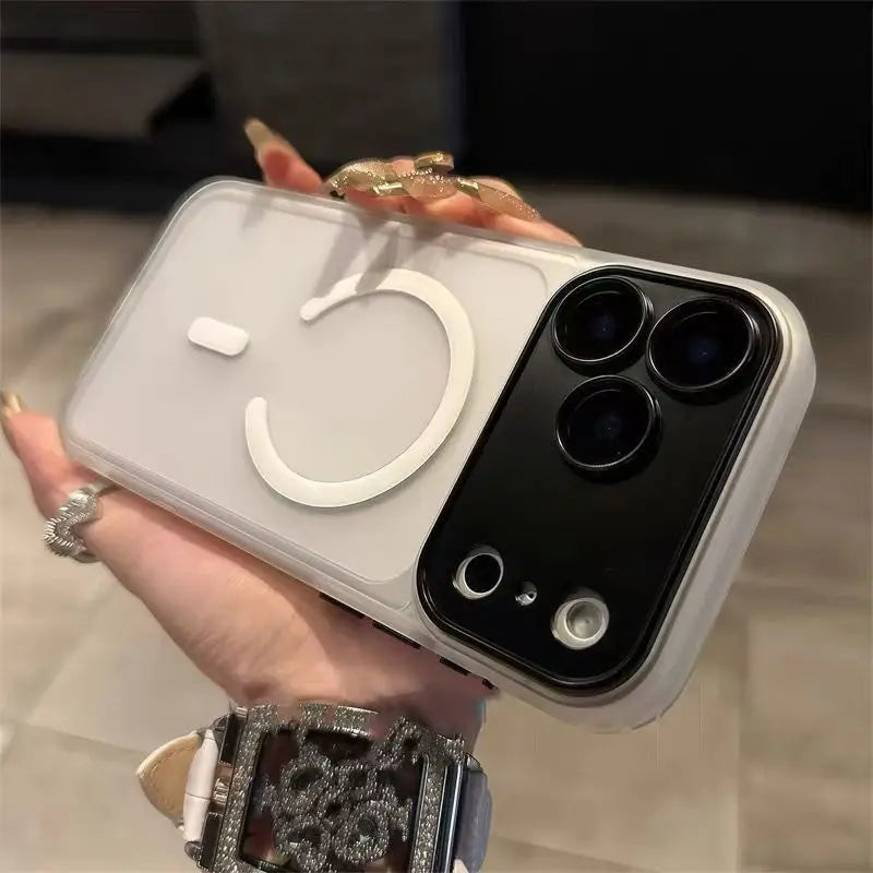 Luxury Matte MagSafe iPhone Case