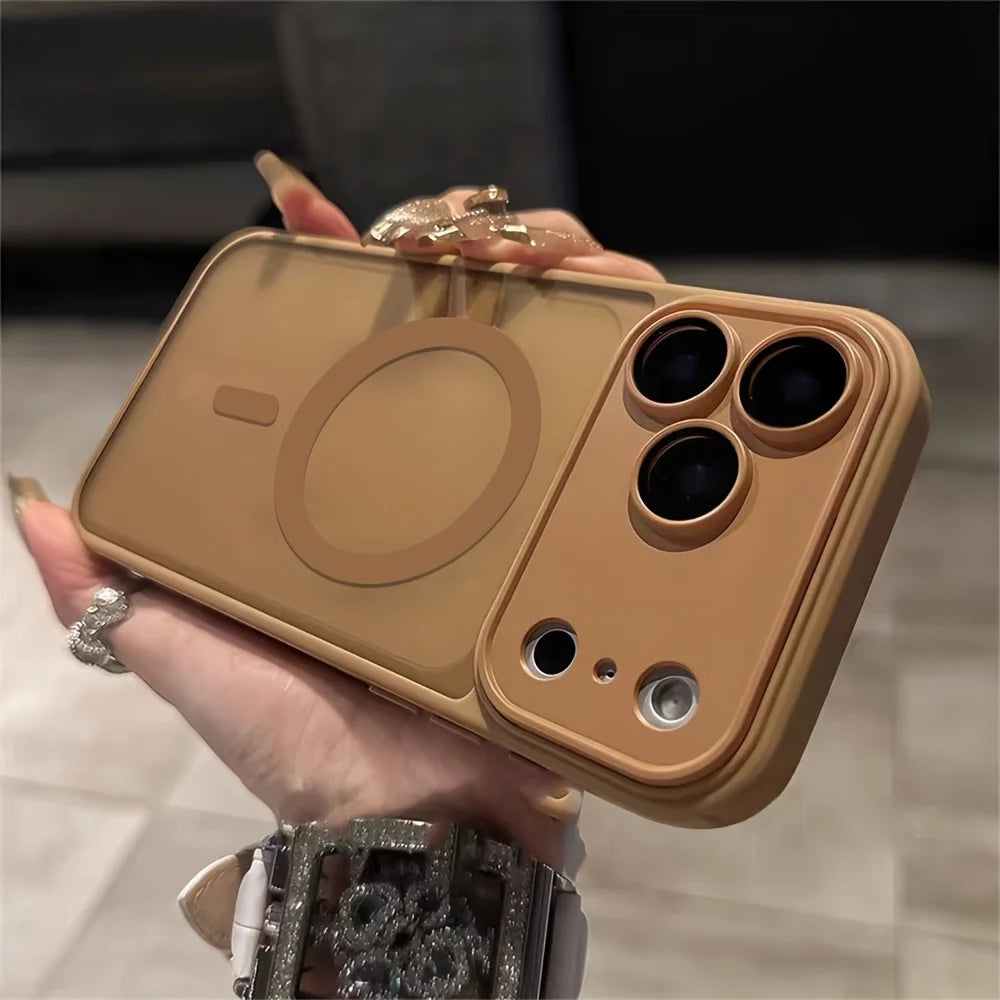 Luxury Matte MagSafe iPhone Case