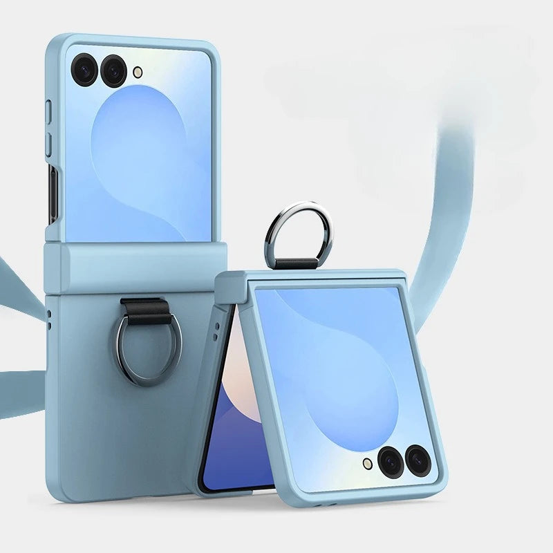 Luxury Ring Case for Samsung Z Flip