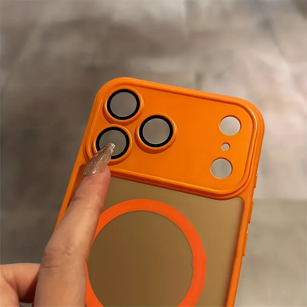 Luxury Matte MagSafe iPhone Case