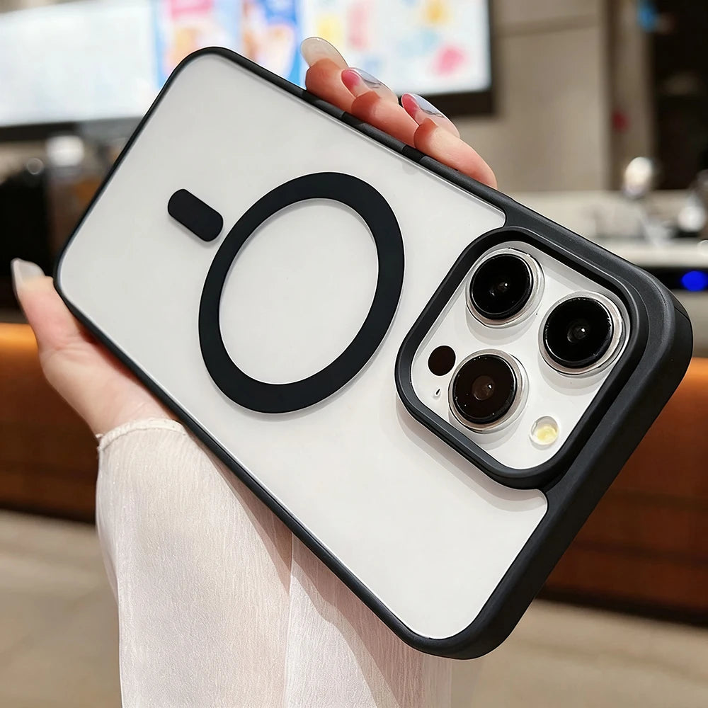 MagSafe Clear Shockproof iPhone Case