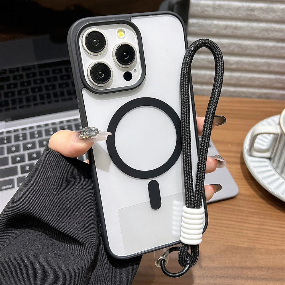 MagSafe Clear Shockproof iPhone Case
