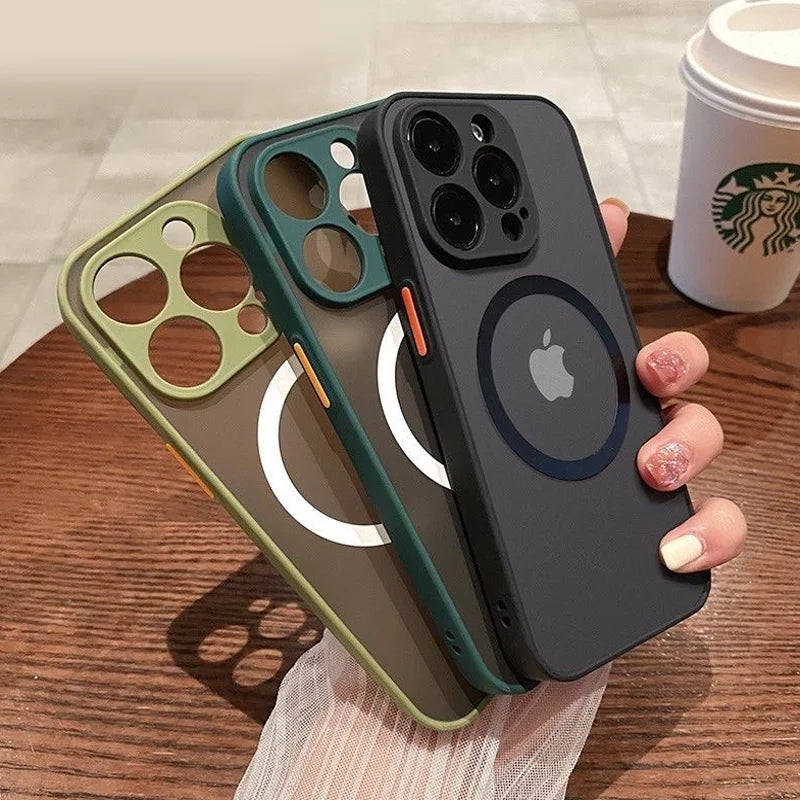 Premium Matte MagSafe Case for iPhone