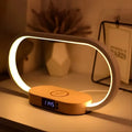 Wireless Charger Pad with Lamp and Clock
