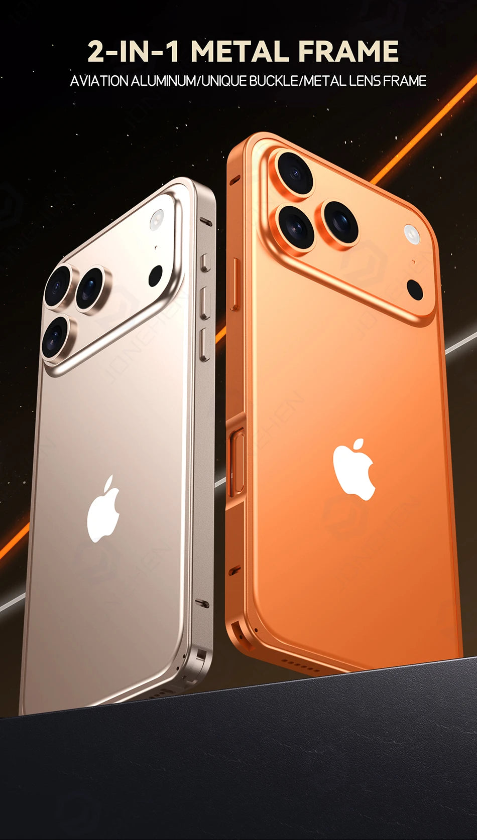 AeroFrame™ Aluminum Bumper protective  Case